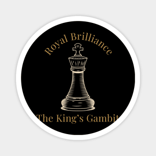 Royal Brilliance, The King's Gambit Chess Magnet